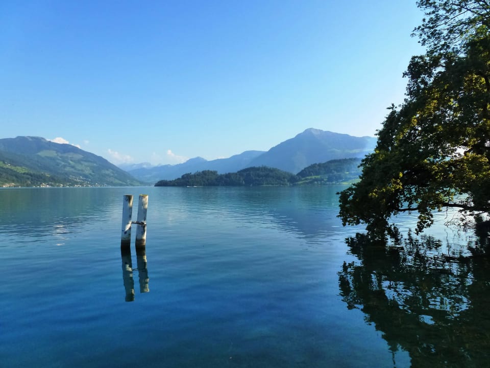Hoteleigener Seezugang Hotel Waldheim