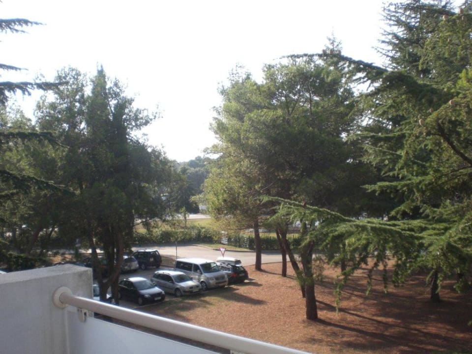 Balkonaussicht Parkseite Hotel Garden Istra Plava Laguna