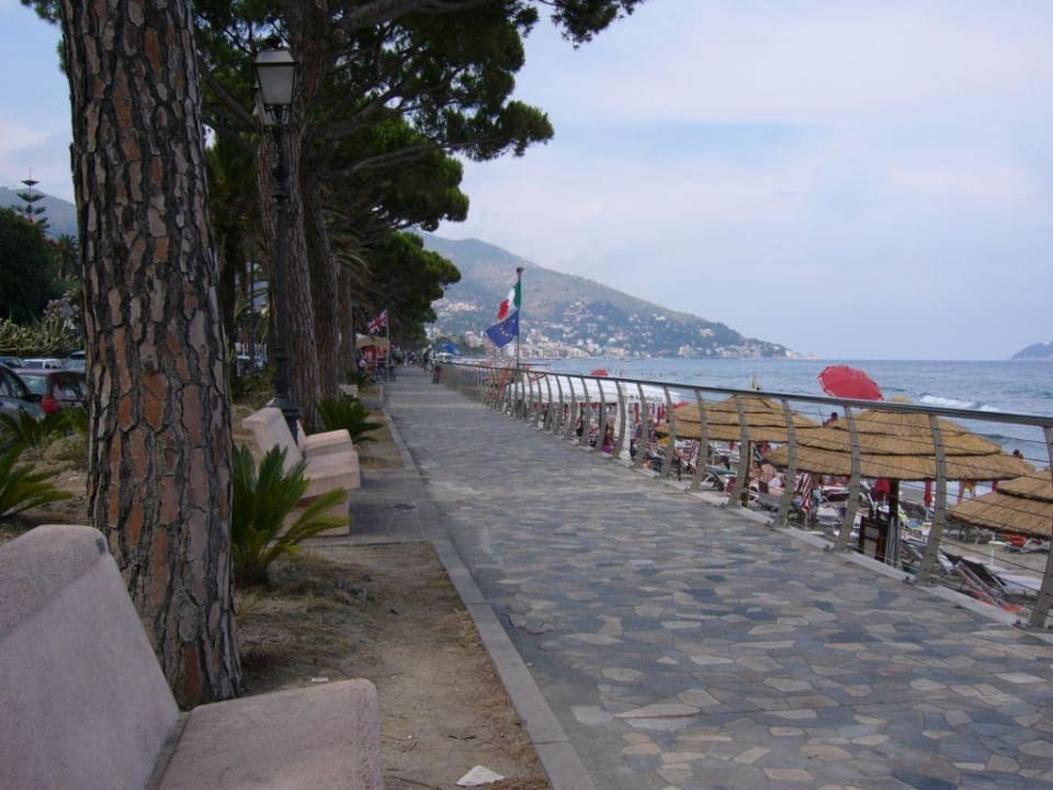 Алассио - променад Hotel Adler