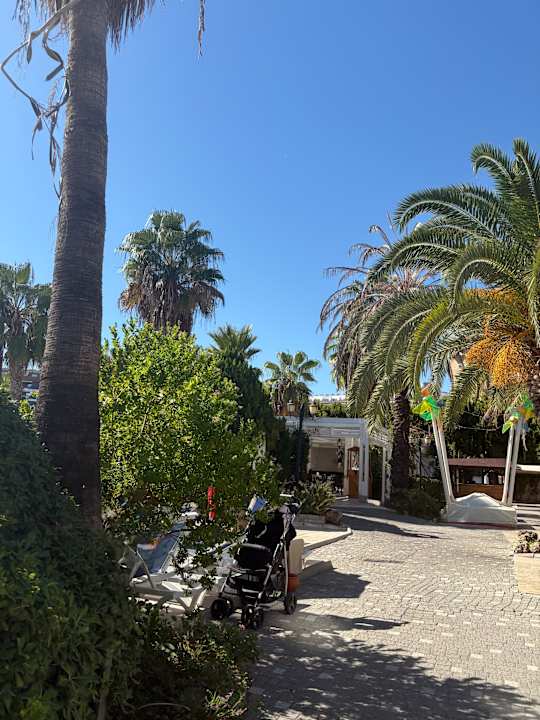 Gartenanlage Serenis Hotel