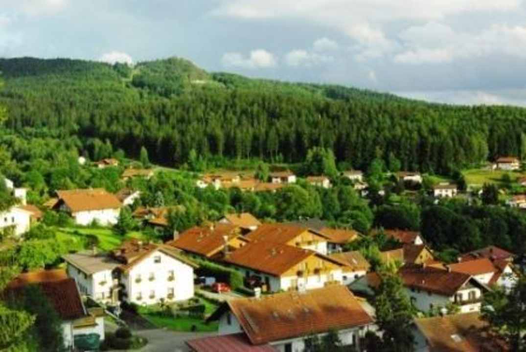 Blick vom Balkon Montara Suites Bodenmais