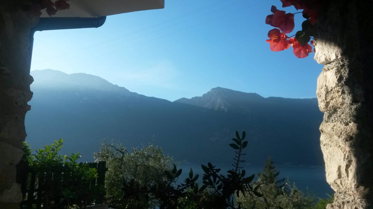 Blick vom Zimmer Relax Hotel Villa La Gardenia & Oleandra