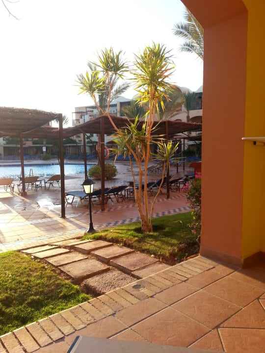 Blick aus dem Zimmer Jaz Makadi Saraya Resort