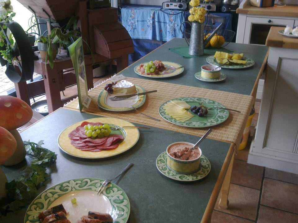 Frühstücksbüffet BIO Hotel Gutshof Insel Usedom