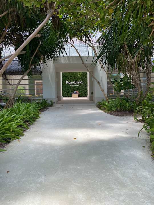 Gartenanlage Kandima Maldives