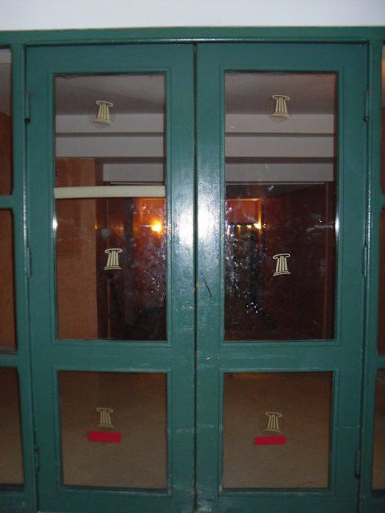 Ich hätte für die Türen gern Gummihandschuhe! El Ksar Resort & Thalasso