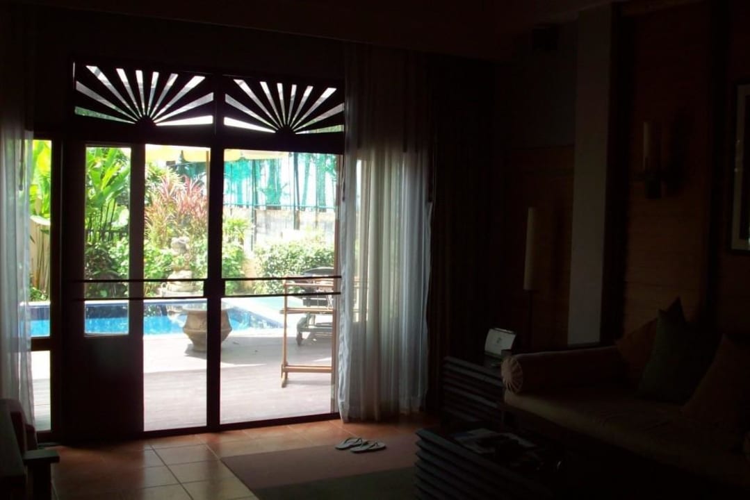 Villa no.1001-Blick zum privat Pool Khao Lak Merlin Resort