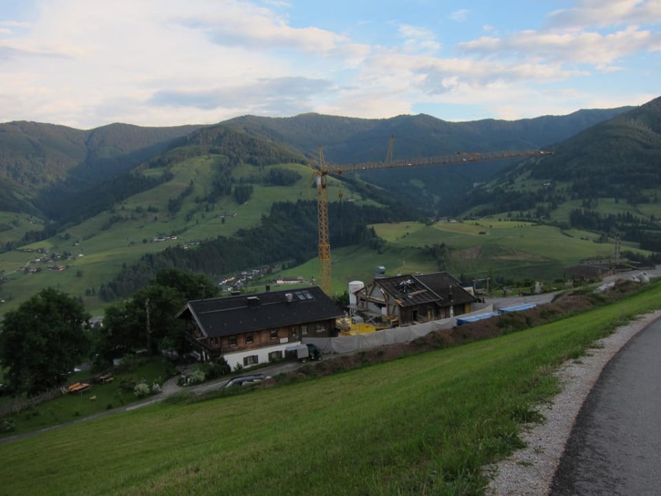 Momentane Baustelle PRIESTEREGG Premium ECO Resort