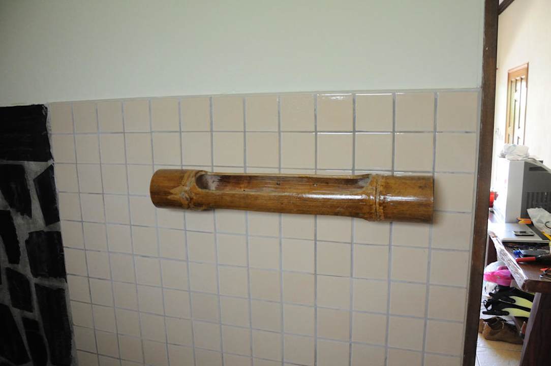 Ablage im Badezimmer Hotel Garden Resort