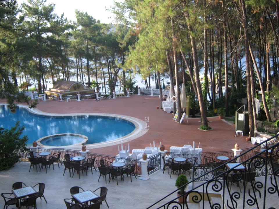 Ausblick von der Restaurantterrasse Grand Yazici Club Marmaris Palace
