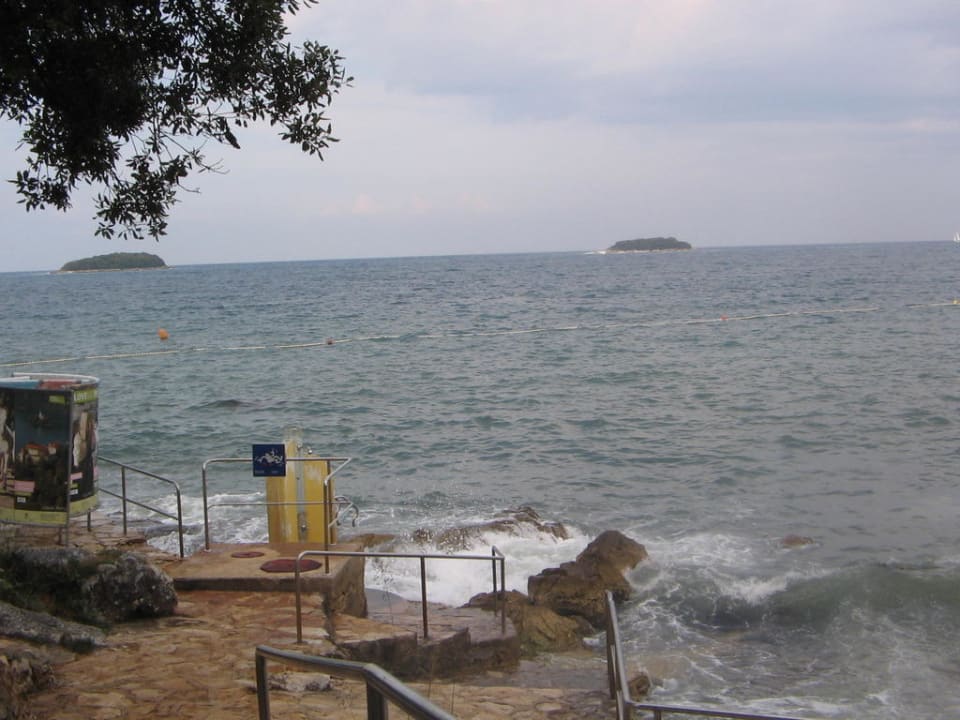 Widok z plaży Maistra Select Funtana All Inclusive Resort