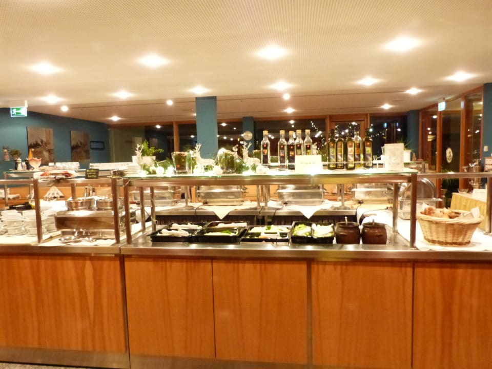 Leckere Speisen vom Buffet Landhotel Allgäuer Hof