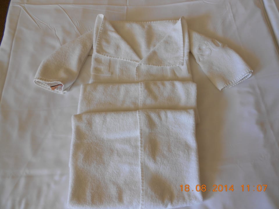 Bettdekoration DAS Club Hotel Sunny Beach