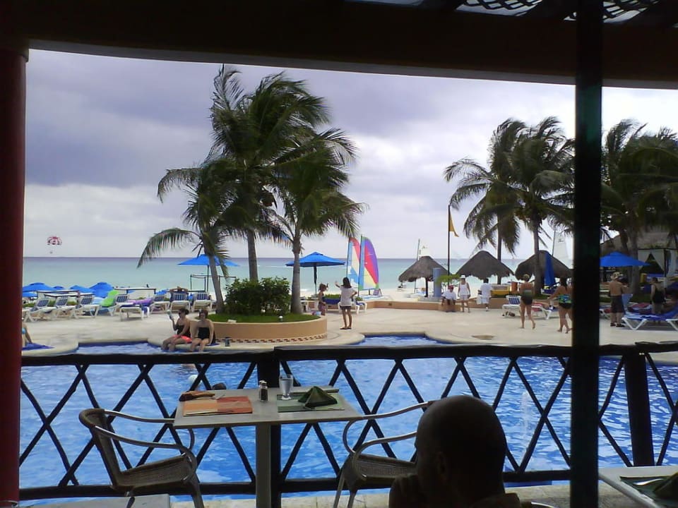 Ausblick vom Restaurant The Reef Playacar