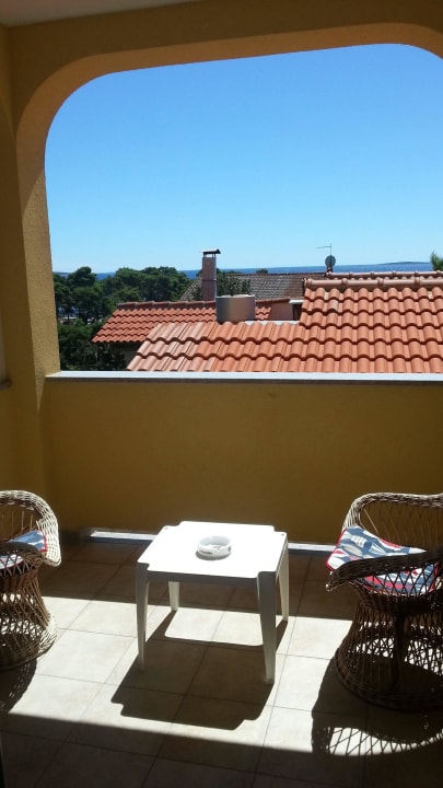 Zimmer 2 Balkon Pension Gasthaus Villa Anka