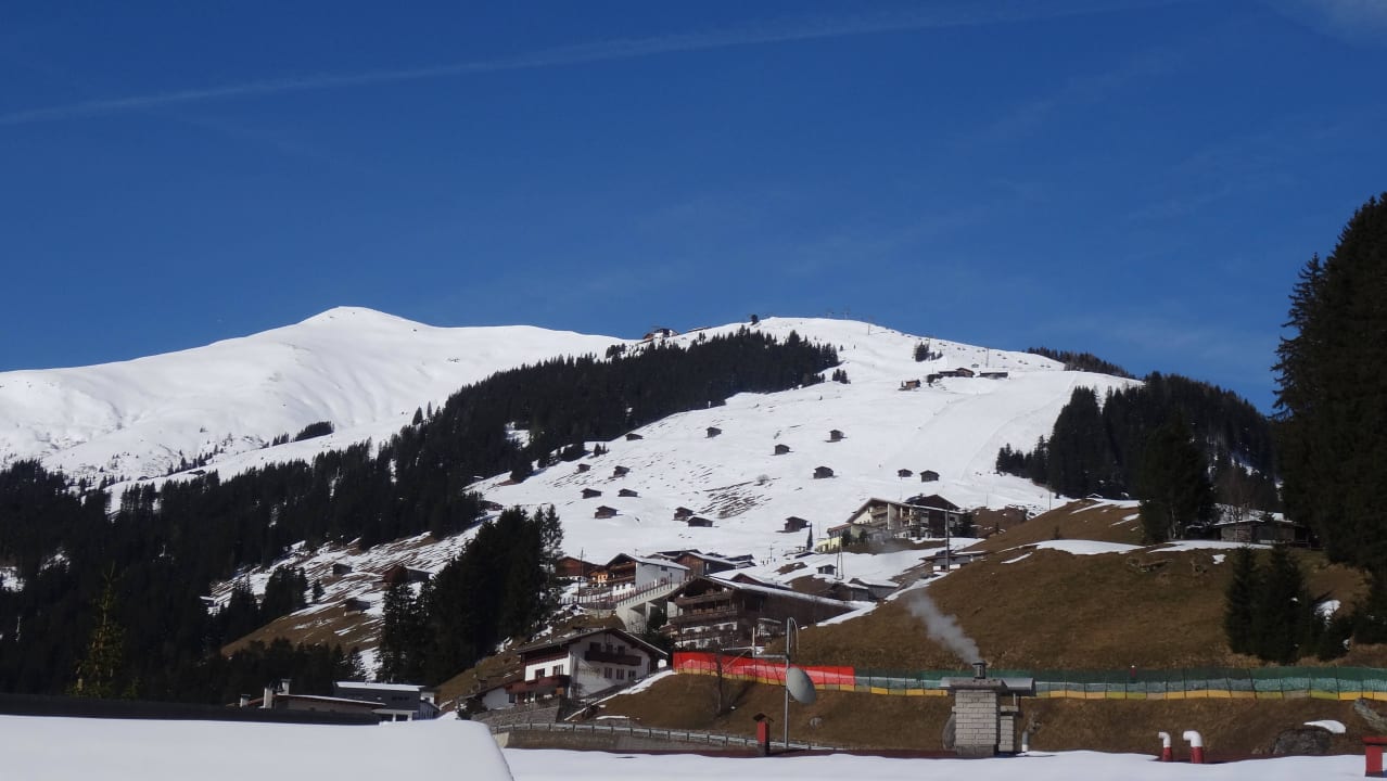 Blick Richtung Eggalm Hotel Alpin Spa Tuxerhof