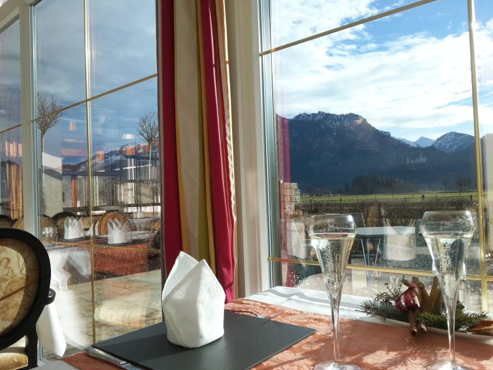 Ausblick aus dem Restaurant Hotel Das Rübezahl