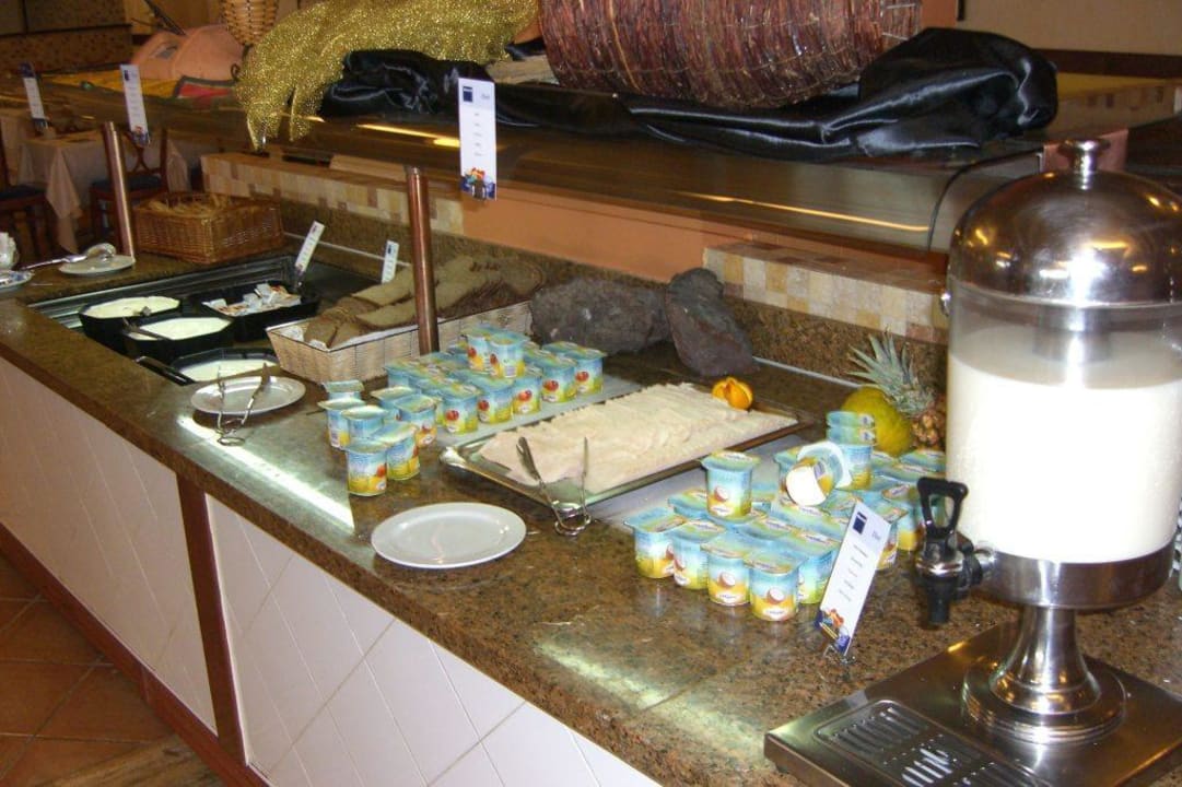 Teil des Frühstücksbuffets: Diätecke Occidental Jandía Playa