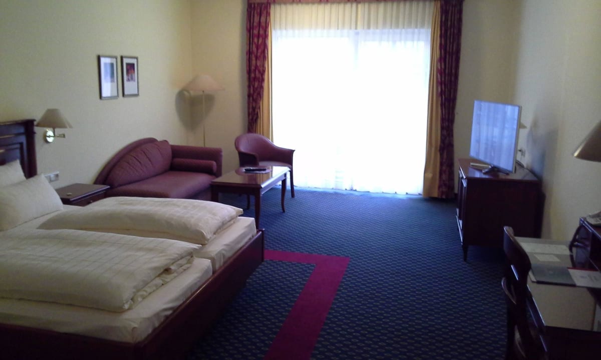 Großes Doppelzimmer mit Balkon Schloß-Hotel Petry