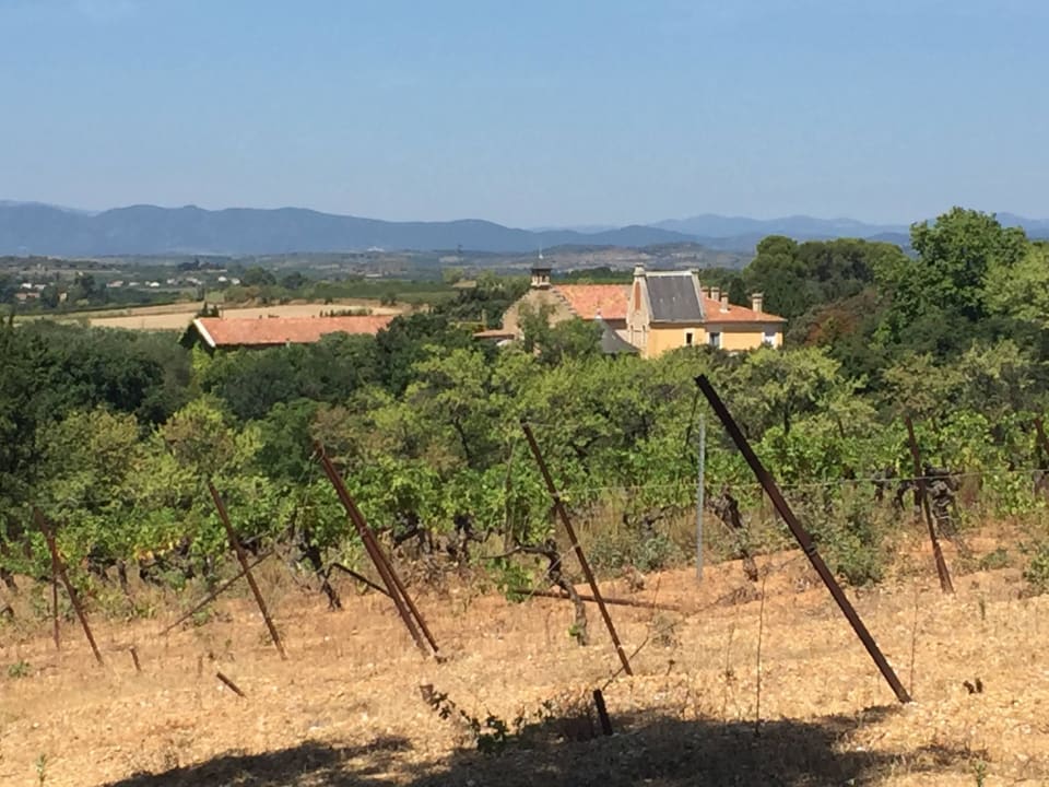 Anlage aus der Ferne Hotel Château Hermitage de Combas