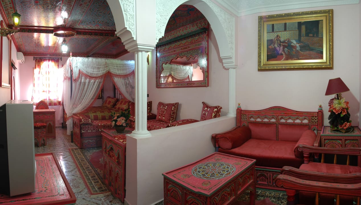 Zimmer Moroccan House Hotel Marrakesch