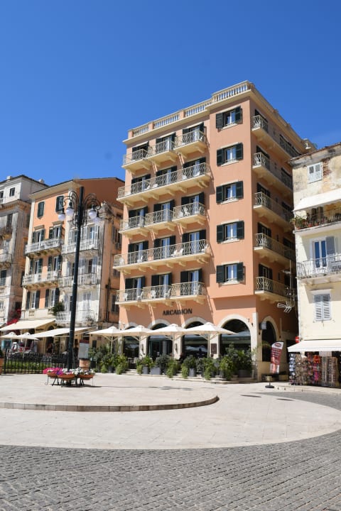 Außenansicht Arcadion Hotel