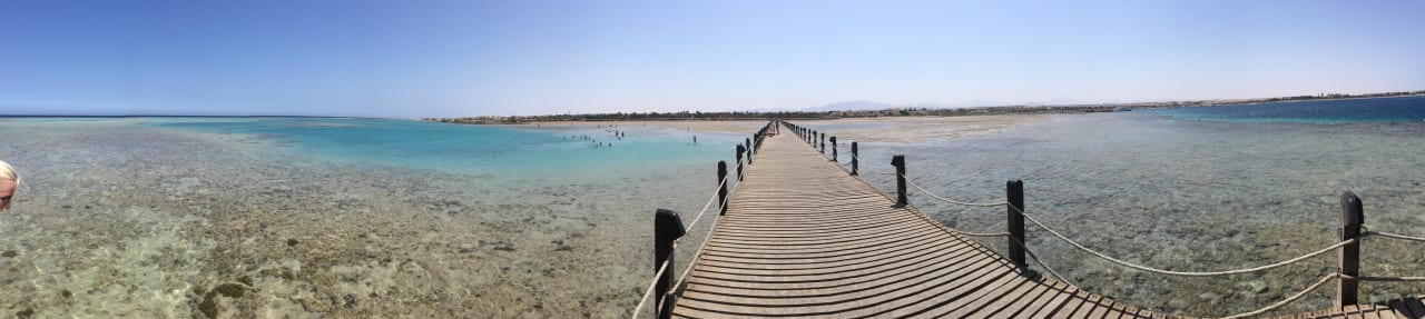 Steg an Strand  Stella Garden Resort & Spa, Makadi Bay