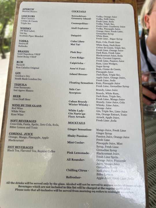 Gastro Adaaran Club Rannalhi - All Inclusive