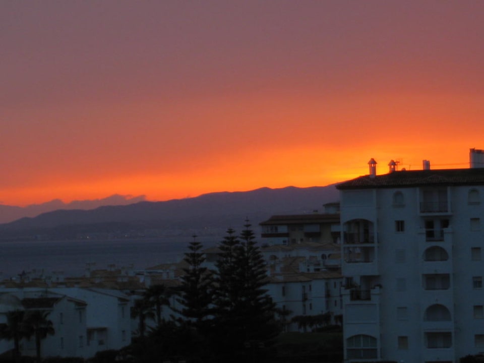 Sonnenuntergang  Iberostar Waves Málaga Playa