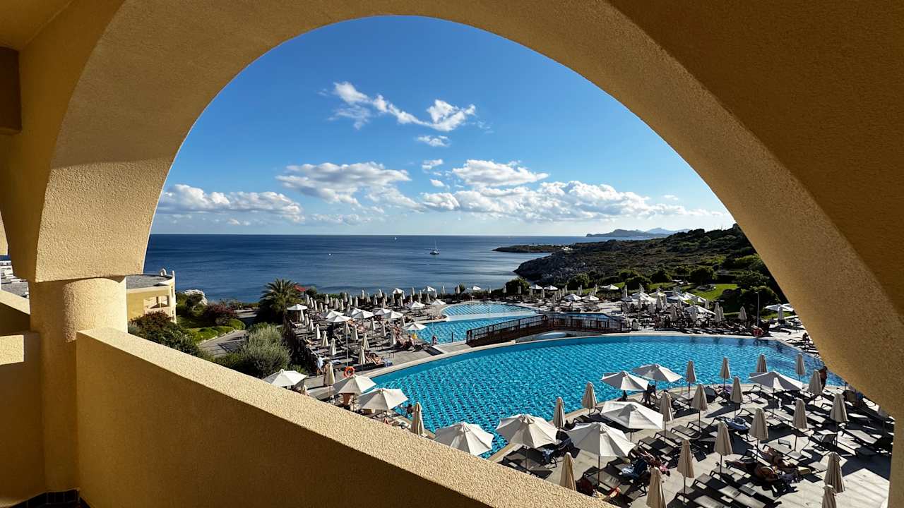 Ausblick Hotel Kalithea Horizon Royal