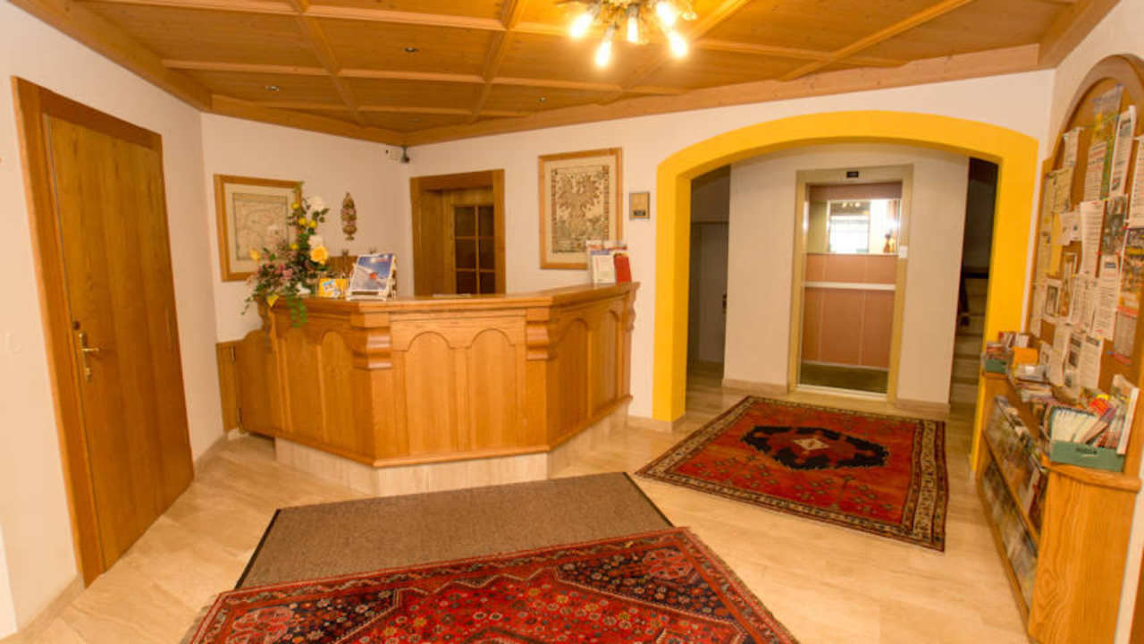 Rezeption Apart Alpenhof Hotel Apart Alpenhof