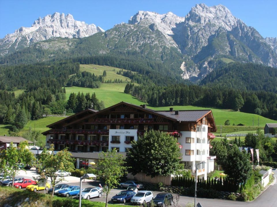 Aussenansicht Hotel Salzburger Hof Leogang