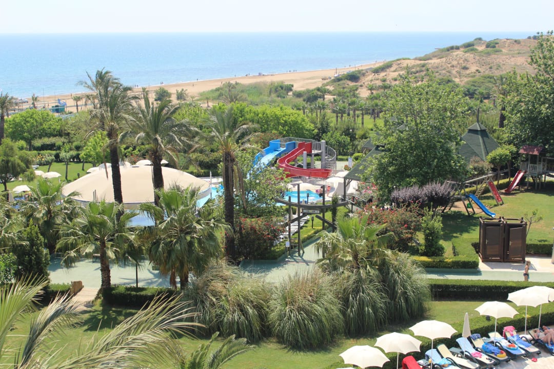 Kinderbereich mit Rutsche Trendy Aspendos Beach Hotel