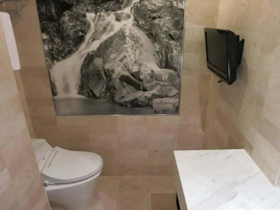 Badezimmer Hotel Gtower