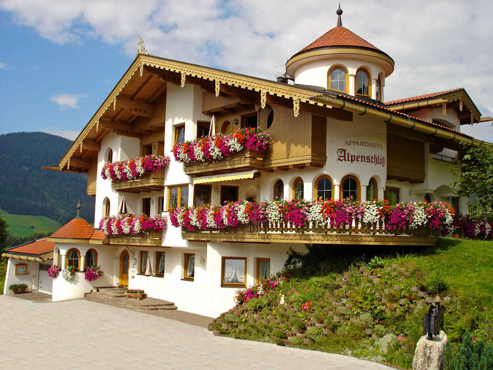 Alpenschlößl von "außen" - auch toll Apartments Alpenschlößl