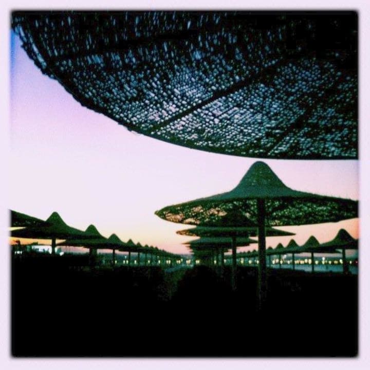 Der Strand am Abend Stella Beach Resort & Spa Makadi Bay