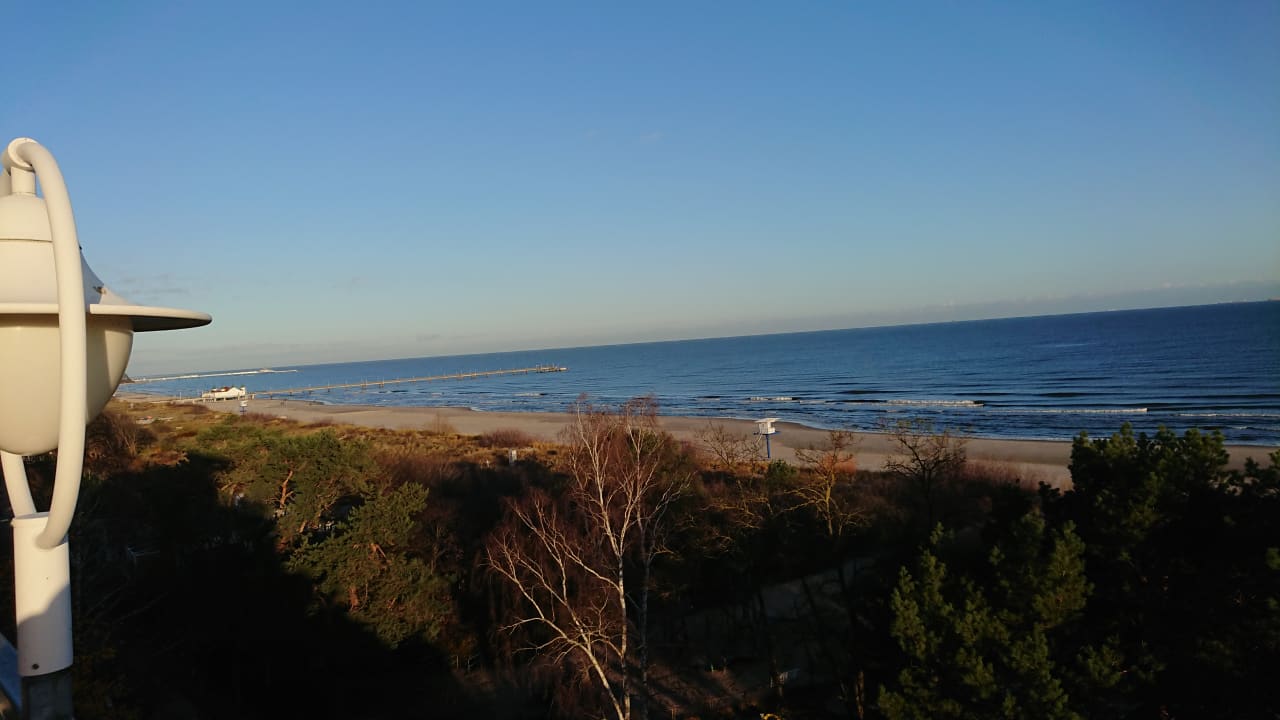 Ausblick Strandhotel Ahlbeck