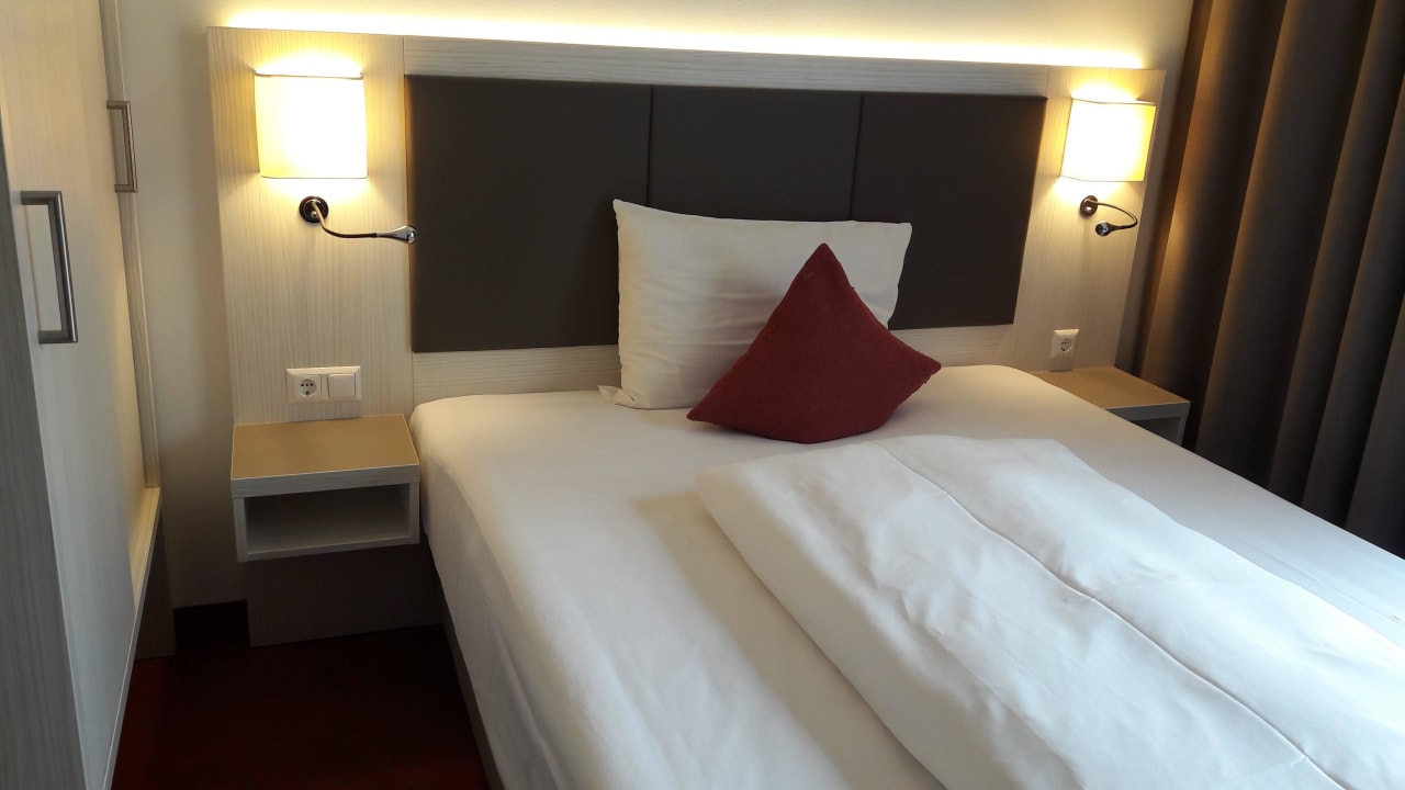 Bett mit guten Matratzen Hotel Zeitgeist Vienna Hauptbahnhof