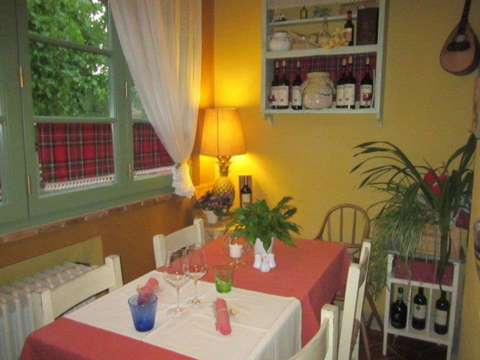 Der Gastraum Locanda Zacco