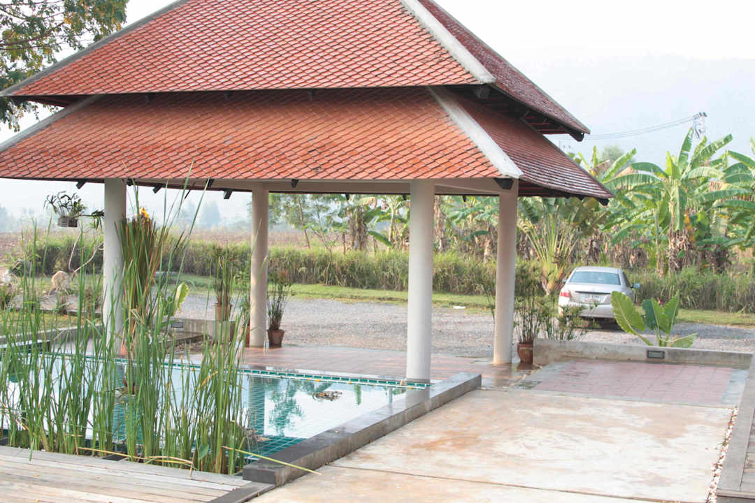 Eingangsbereich Lucerne Villa Resort Khao Yai