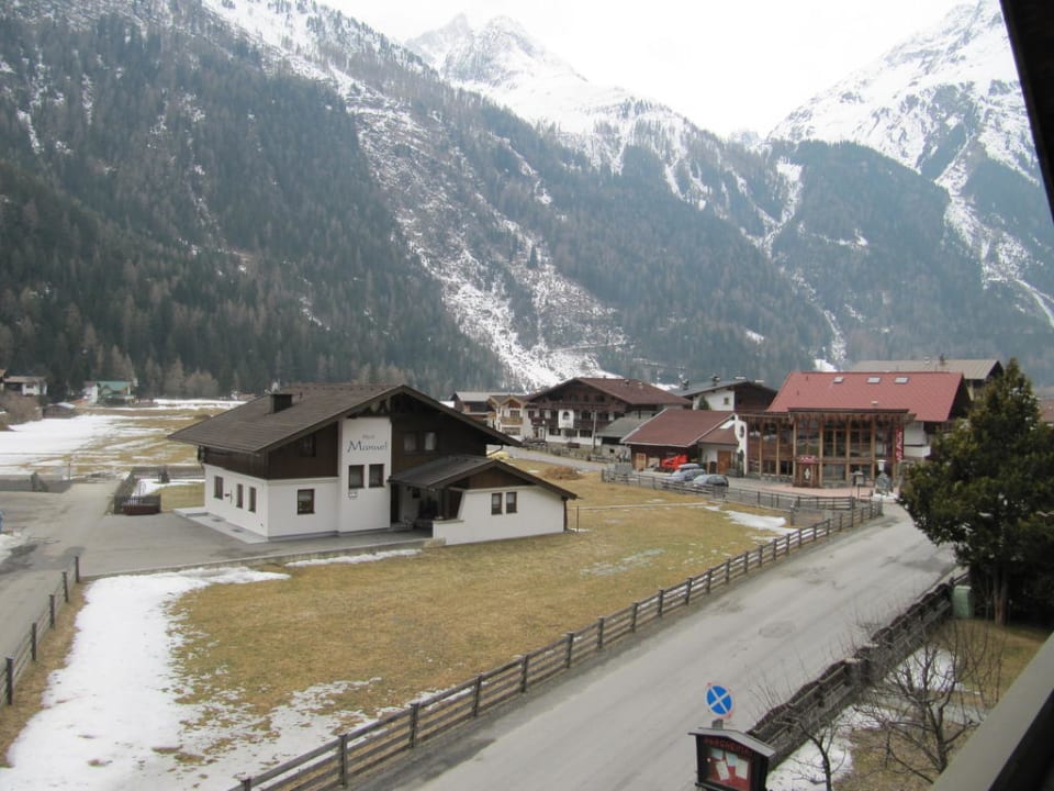 Výhled balkon Gasthof Bergheimat