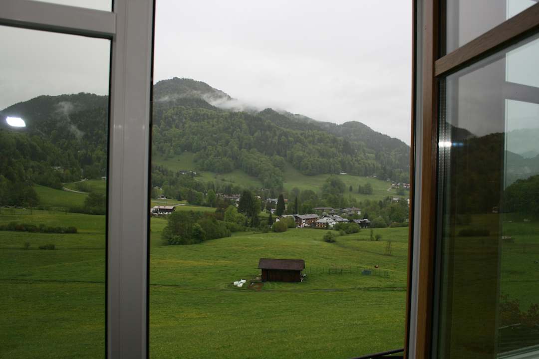 Ausblick Ferienwohnung Bergfrieden