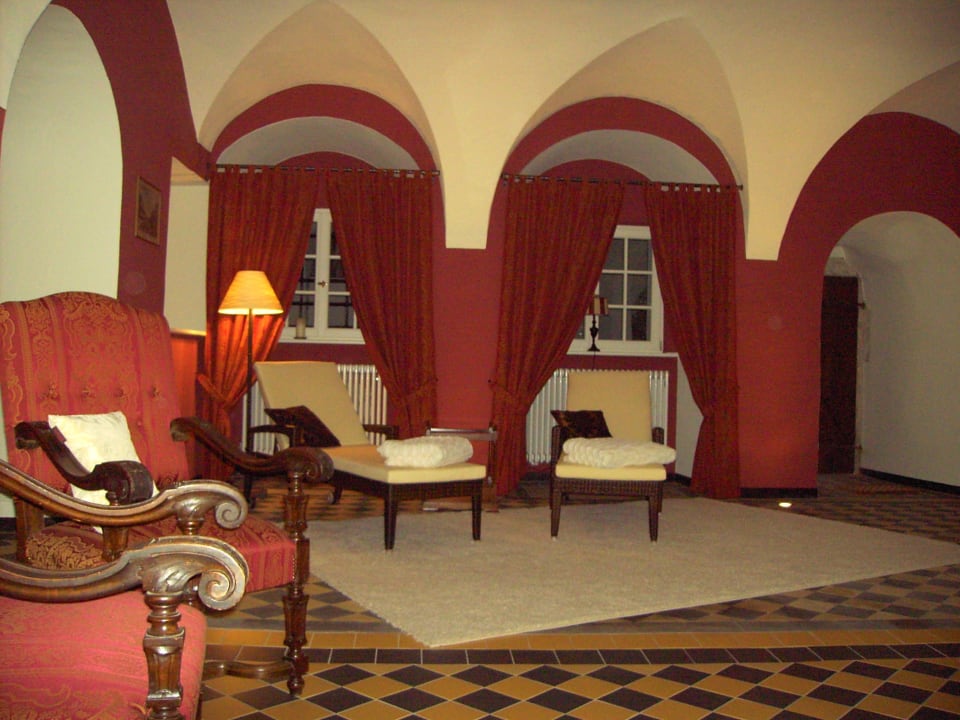 Vorraum des Wellnessbereiches Schlosshotel Gaußig