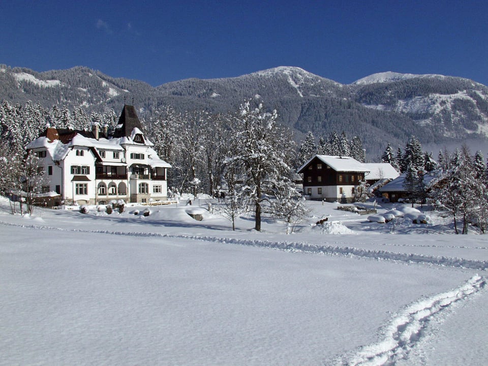 Winter-Ansicht  Landhaus Koller