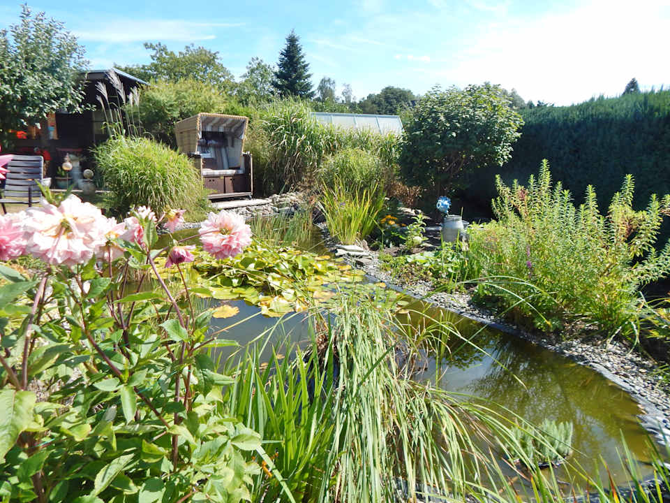 Gartenanlage Bungalow Am Walde