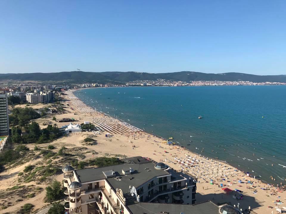 Ausblick Burgas Beach Hotel