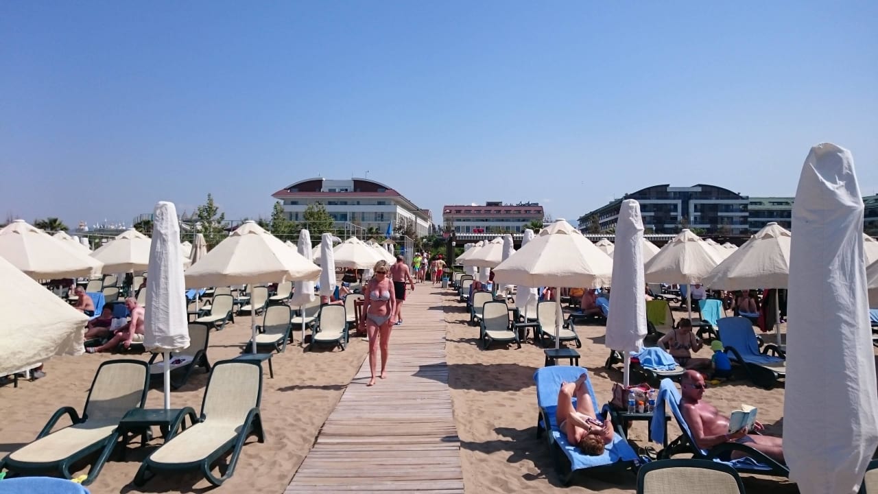 Hotel vom Strand aus Sentido Trendy Verbena Beach