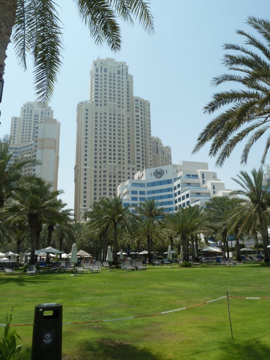 Tolle Gartenanlage Sheraton Jumeirah Beach Resort