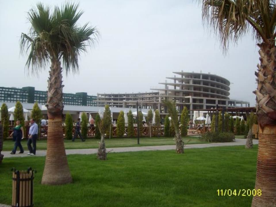 Baustelle nebenan Voyage Belek Golf & Spa