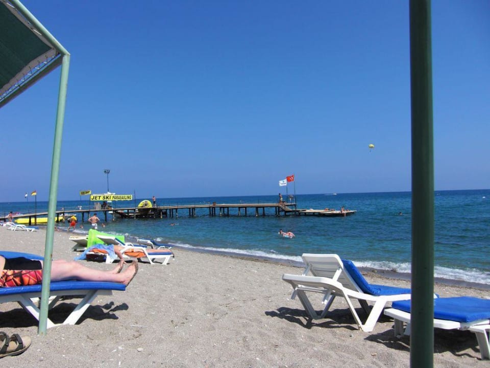 Der Steg am Strand Ulusoy Kemer Holiday Club